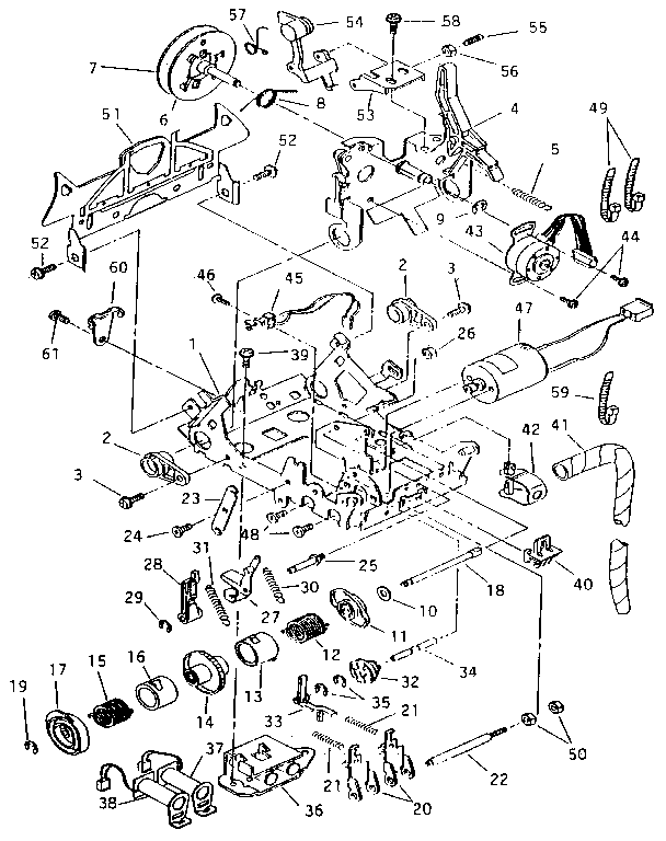 Carrier mechanism