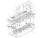 Sears 53944 keyboard mechanism diagram