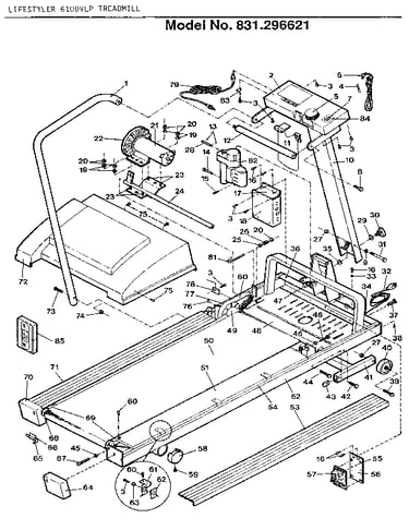 Lifestyler 6100vlp treadmill