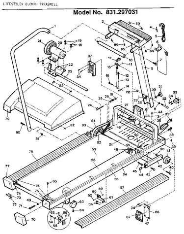 Lifestyler 8.0mph treadmill
