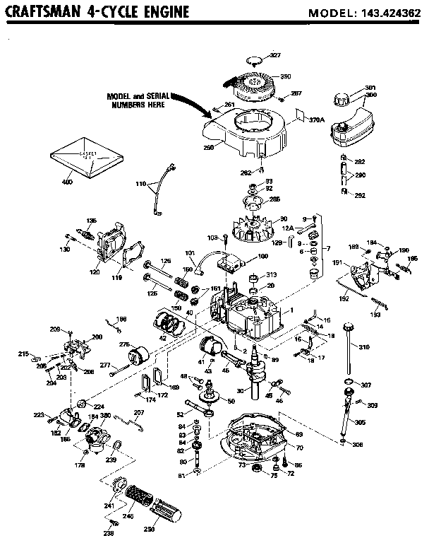 4-cycle engine