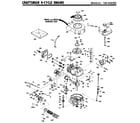 Craftsman 143424352 4-cycle engine diagram