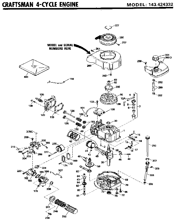 4-cycle engine
