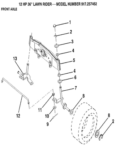 Front axle