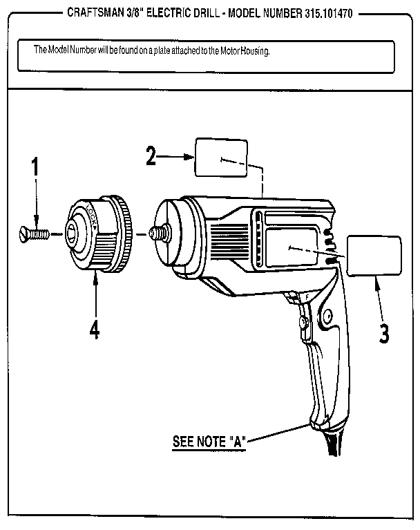 3/8" ELECTRIC DRILL