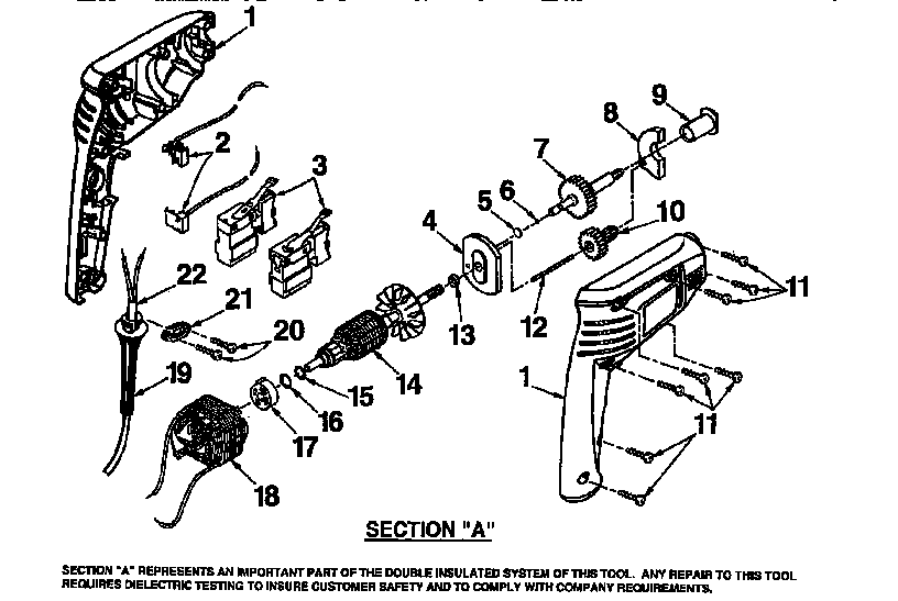 Section "a"