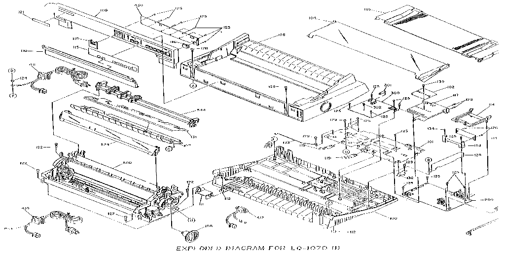 Exploded diagram for lq-1070 (1)