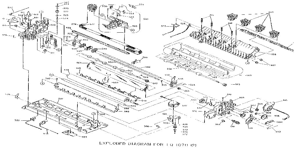 Exploded diagram for lq-1070 (2)