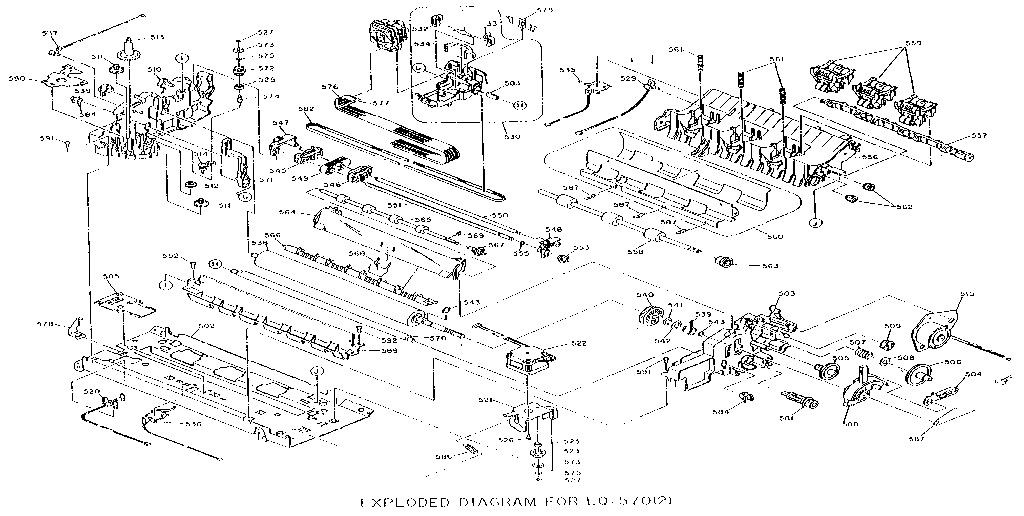 Exploded diagram for lq-570(2)