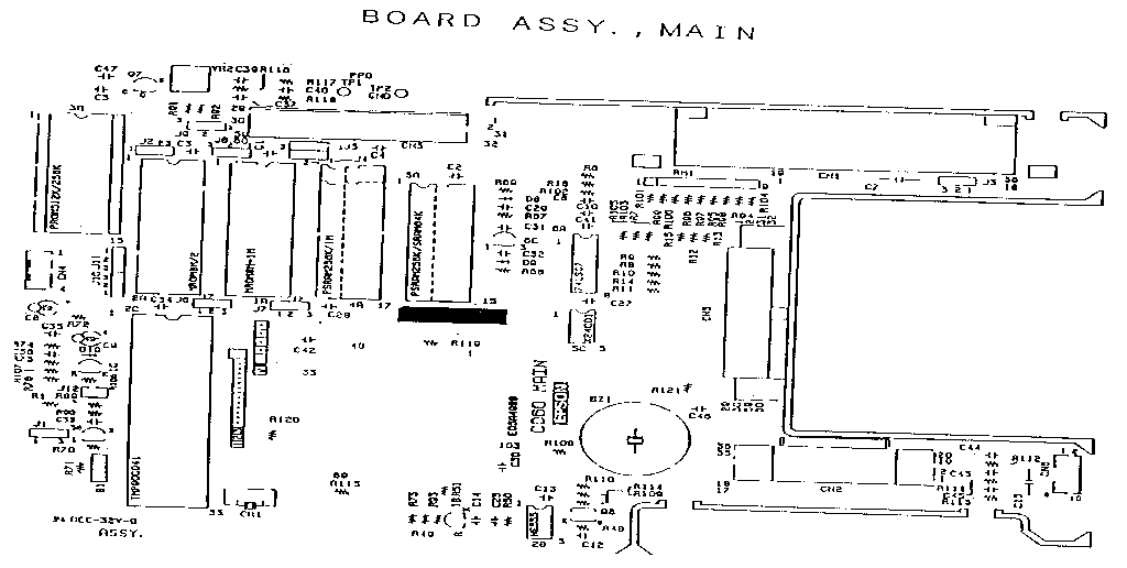 Board assy., main