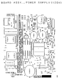 Board assy., power supply (120v)