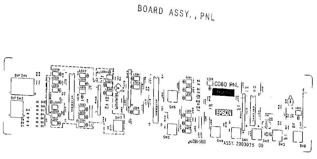 Board assy., pnl