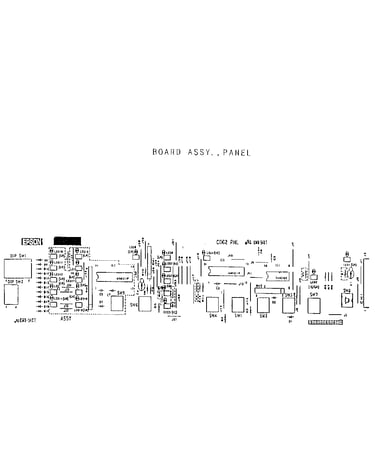 Board assy., panel