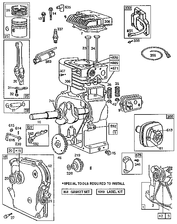 Replacement parts