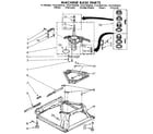 Kenmore 11081863330 machine base diagram
