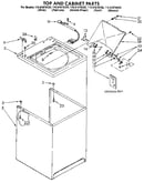 Top and cabinet