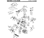 Craftsman 143424392 replacement parts diagram
