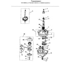 Kenmore 41799185110 transmission diagram