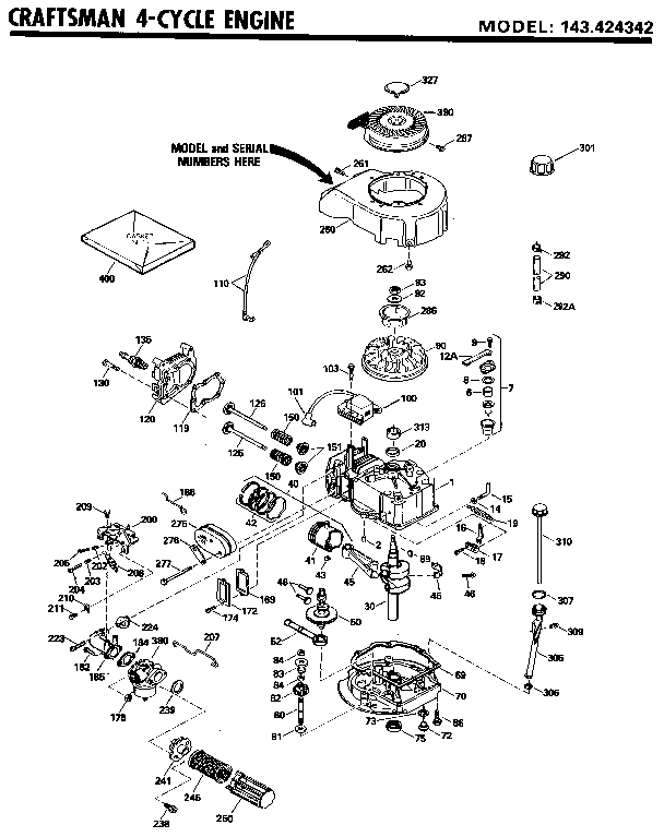 4-cycle engine