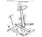 Weslo WL510100 unit parts diagram