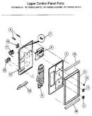 Upper control panel
