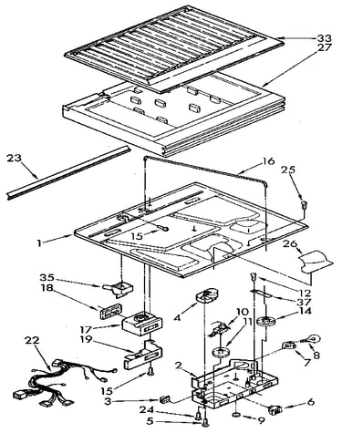 Compartment separator