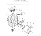 Kenmore 41798988820 drum and heater asem diagram