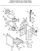 Washer- top and base