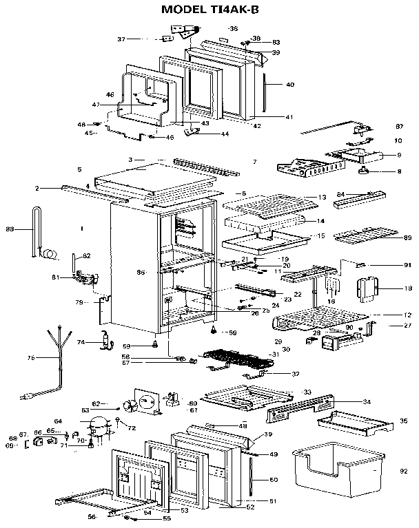 Refregerator compact