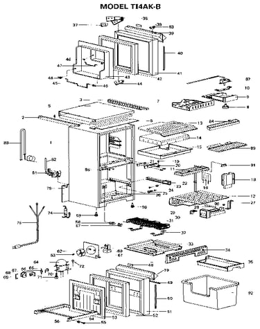 Refregerator compact