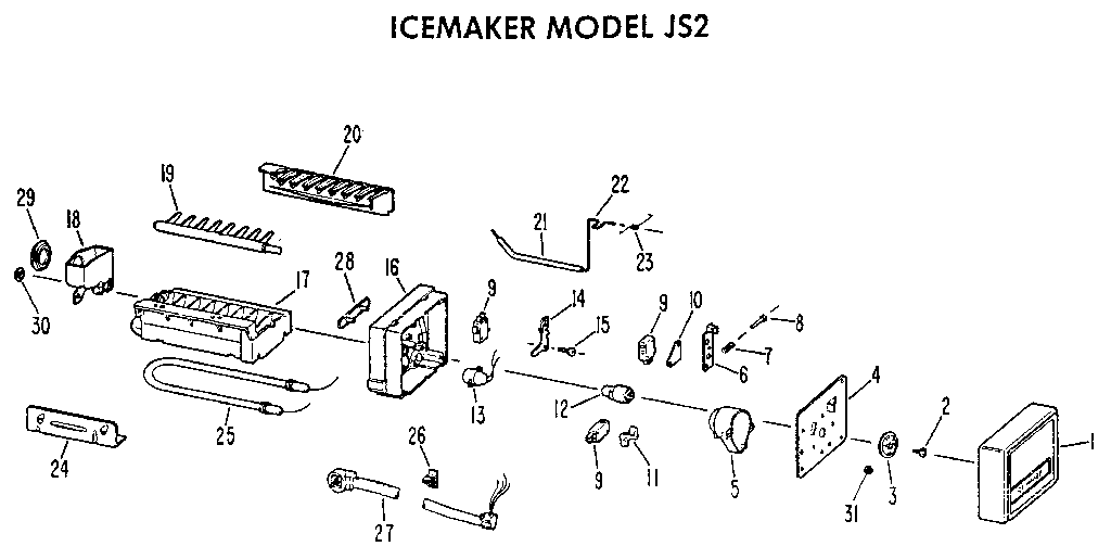 Icemaker model js2