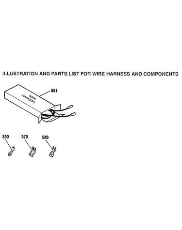 Wire harness and components