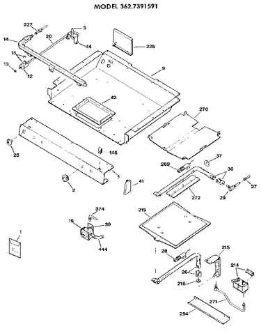Burner section