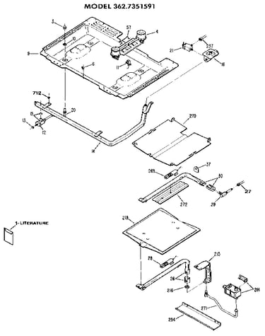 Burner section