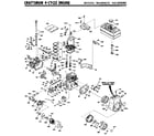 Craftsman 143826082 replacement parts diagram