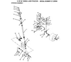Craftsman 917255560 steering assembly diagram