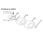 Craftsman 917257280 wheels & tires diagram