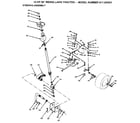 Craftsman 917254531 steering assembly diagram