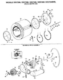 Drum/heater/blower and drive