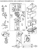 Carburetor and air cleaner assembly