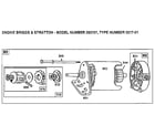 Briggs & Stratton 283707-0217-1 motor and drive assembly diagram