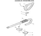McCulloch MAC 80-SL 15-400029-15 handle assembly diagram