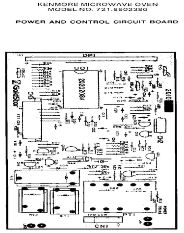 Power and control circuit board