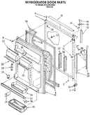 Refrigerator door