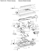 Nozzle and motor assembly