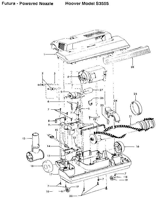 NOZZLE AND MOTOR ASSEMBLY