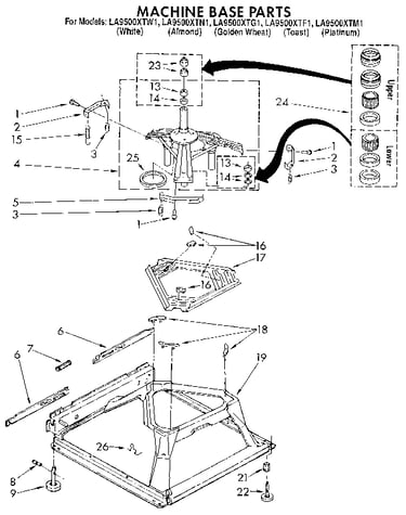 Machine base