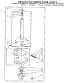 Brake and drive tube