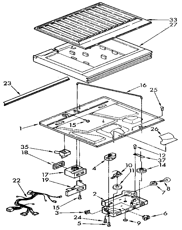 Compartment separator