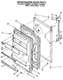 Refrigerator door